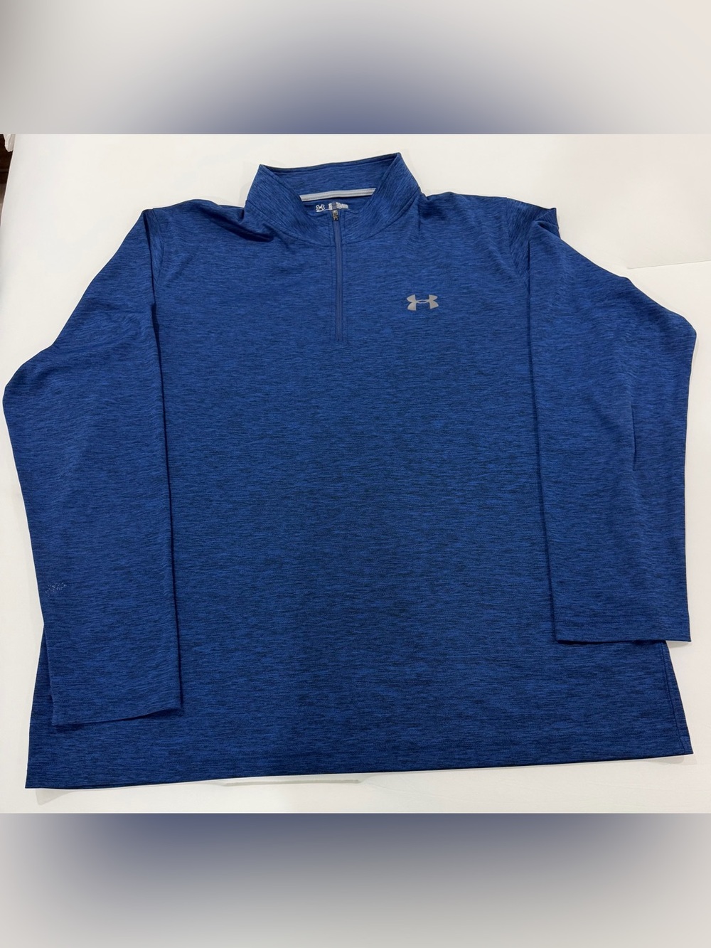 Under Armour Men's Royal Blue 1/4 Zip Performance Pullover